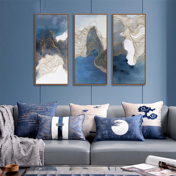 new chinese style blue embroidery cushion covers high-grade patchwork cloud moon waist pillowcase home bed decoration cases
new chinese style blue embroidery cushion covers high-grade patchwork cloud moon waist pillowcase home bed decoration cases