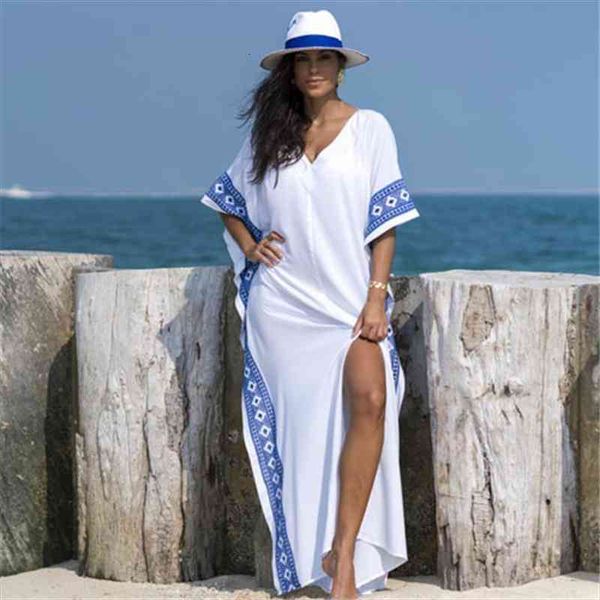 kaftan beach cover up summer women beachwear cotton tunic oversize bikini cover-ups robe de plage sarong beach tunic q887, White;black
kaftan beach cover up summer women beachwear cotton tunic oversize bikini cover-ups robe de plage sarong beach tunic q887, White;black
