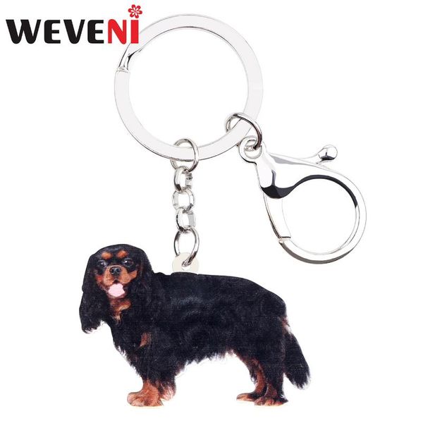 keychains weveni acrylic black&tan cavalier king charles spaniel dog key chains hoklder cute animal jewelry for women girls bag car charms, Silver
keychains weveni acrylic black&tan cavalier king charles spaniel dog key chains hoklder cute animal jewelry for women girls bag car charms, Silver