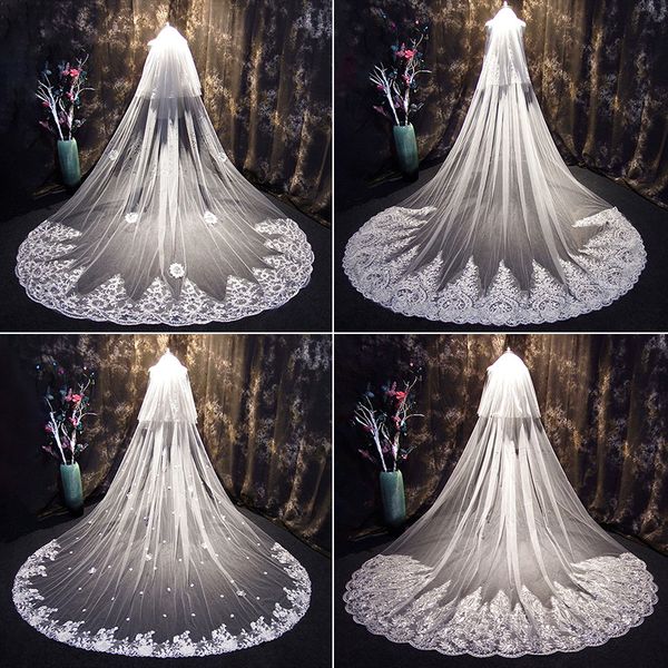 2021 wholesale bridal veils styles tulle wedding veils lace beaded long accessories, Black
2021 wholesale bridal veils styles tulle wedding veils lace beaded long accessories, Black