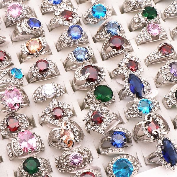 20 pcs/lot mix random style rhinestone zircon alloy rings women party wedding ring 201218, Silver
20 pcs/lot mix random style rhinestone zircon alloy rings women party wedding ring 201218, Silver