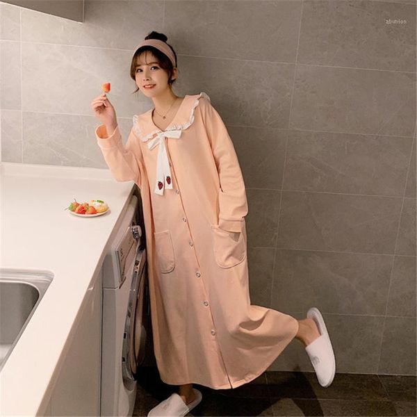 women's sleepwear plus size nightdress women autumn and winter style cotton long-sleeved fat mm loose nightgown home service pijamas wo, Black;red
women's sleepwear plus size nightdress women autumn and winter style cotton long-sleeved fat mm loose nightgown home service pijamas wo, Black;red