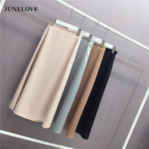 junelove women elegant skirt ladies glossy satin skirt plain shiny fashion party office skirts solid high waist bottoms1, Black
junelove women elegant skirt ladies glossy satin skirt plain shiny fashion party office skirts solid high waist bottoms1, Black