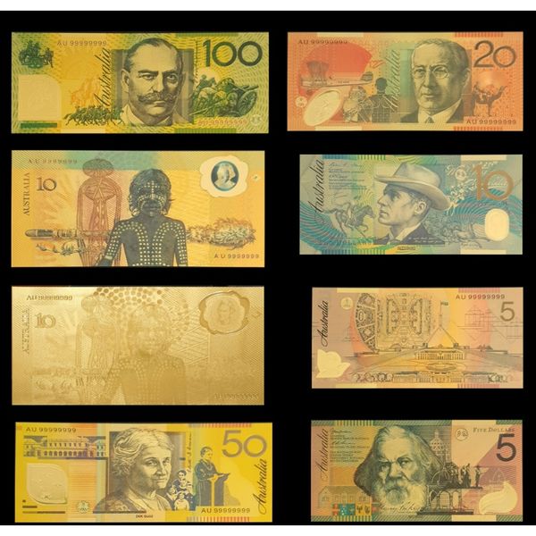 rh 8pcs lot colorful australia gold banknote new 5 10 20 50 100 banknote set acrylic banknote gold f sqcvax new_dhbest
rh 8pcs lot colorful australia gold banknote new 5 10 20 50 100 banknote set acrylic banknote gold f sqcvax new_dhbest
