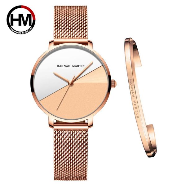 1 set bracelet & watch japan quartz lady stainless steel mesh double surface dial gradient rose gold 30m waterproof women watch 201114, Slivery;brown
1 set bracelet & watch japan quartz lady stainless steel mesh double surface dial gradient rose gold 30m waterproof women watch 201114, Slivery;brown