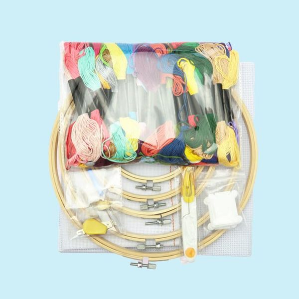 50 assorted colors cross stitch tool kit supplies cross stitch kits for starter beginners, Black
50 assorted colors cross stitch tool kit supplies cross stitch kits for starter beginners, Black
