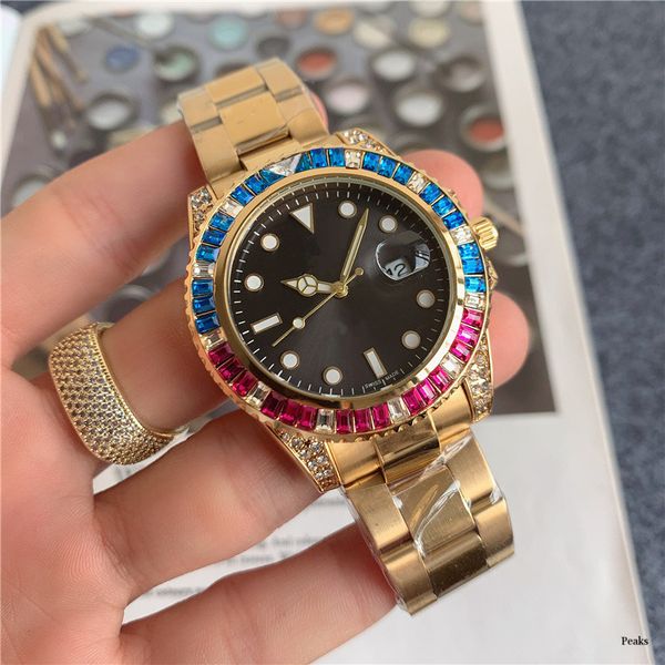 new watches luxury reloj quartz men's business military mens rhinestone calendar watch men luj watch designer fashion de high-quality c, Slivery;brown
new watches luxury reloj quartz men's business military mens rhinestone calendar watch men luj watch designer fashion de high-quality c, Slivery;brown