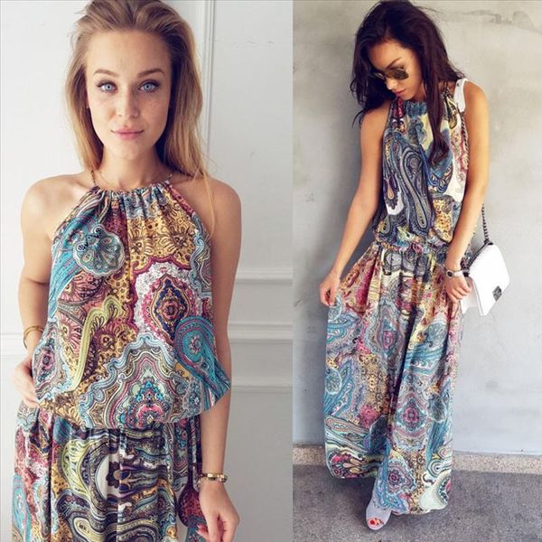 2020 women summer dress boho floral print maxi beach dress long maxi evening party vestidos plus size boho w0619, Black;gray
2020 women summer dress boho floral print maxi beach dress long maxi evening party vestidos plus size boho w0619, Black;gray