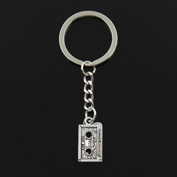 fashion 30mm key ring metal key chain keychain jewelry antique bronze silver color retro 80's cassette tape 23x12mm pendant
fashion 30mm key ring metal key chain keychain jewelry antique bronze silver color retro 80's cassette tape 23x12mm pendant