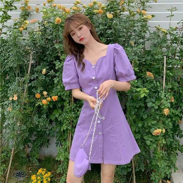 new summer retro casual temperament all-match age reduction denim bubble square collar female fashion button 9iqp, Black;gray
new summer retro casual temperament all-match age reduction denim bubble square collar female fashion button 9iqp, Black;gray