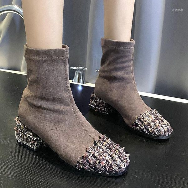 nice new retro style ankle boots women autumn suede leather soft shoes woman square high heels mature female casual dress boot1, Black
nice new retro style ankle boots women autumn suede leather soft shoes woman square high heels mature female casual dress boot1, Black