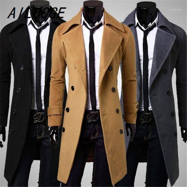 ailooge 2018 fashion winter autumn men trench coat long slim fit overcoat jacket wind coats fashion outerwear 1, Black
ailooge 2018 fashion winter autumn men trench coat long slim fit overcoat jacket wind coats fashion outerwear 1, Black