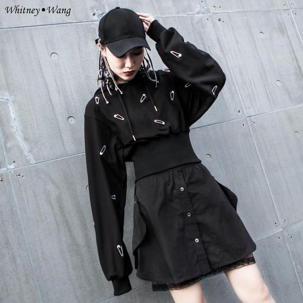whitney wang 2020 autumn fashion streetwear brooch embroidery hooded sweatshirt women hoodies pullover1, Black
whitney wang 2020 autumn fashion streetwear brooch embroidery hooded sweatshirt women hoodies pullover1, Black