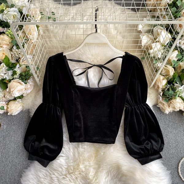 women's blouses & shirts court women autumn fashion long sleeve short lady retro velvet shirt harajuku korean clothing blouse p520, White
women's blouses & shirts court women autumn fashion long sleeve short lady retro velvet shirt harajuku korean clothing blouse p520, White