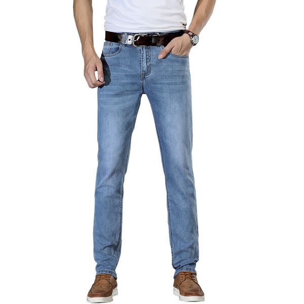 brem pants men's spring and summer new mid-cotton waist thin stretch straight light blue biker jeans haq4
brem pants men's spring and summer new mid-cotton waist thin stretch straight light blue biker jeans haq4