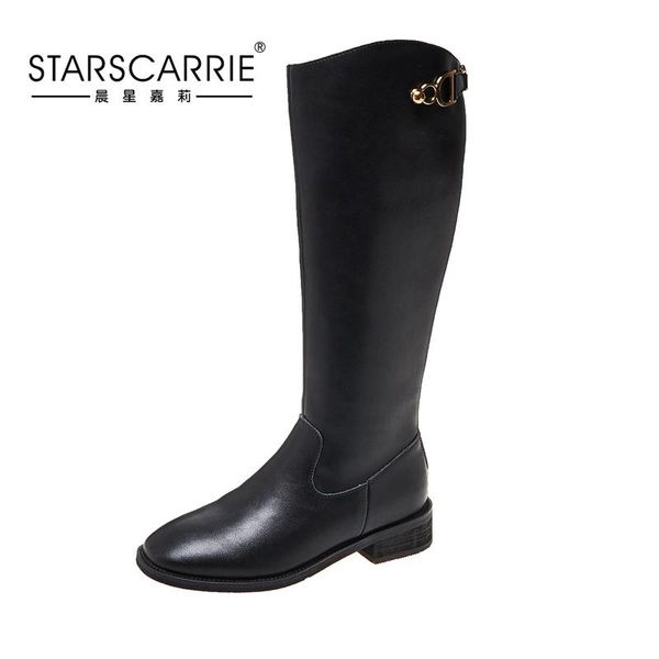 genuine leather high boots women winter warm back zipper party basic shoes woman riding boots round toe knee high, Black
genuine leather high boots women winter warm back zipper party basic shoes woman riding boots round toe knee high, Black