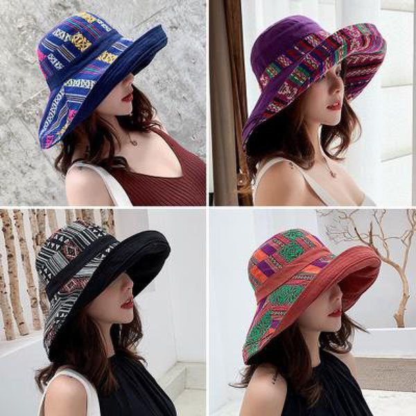 cokk женская летняя шляпа флоппи рыбанка клапан двухсторонняя шляпа sun hat wenge широкий большой bril bohemia sunhat beach hat cap cap cap, Blue;gray 
cokk женская летняя шляпа флоппи рыбанка клапан двухсторонняя шляпа sun hat wenge широкий большой bril bohemia sunhat beach hat cap cap cap, Blue;gray