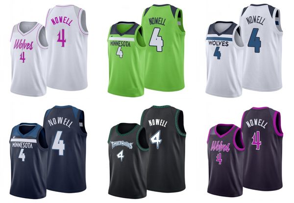 minnesota timberwolves men jaylen nowell basketball jersey, Black