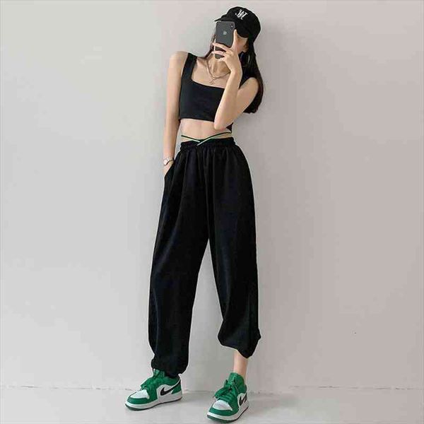korean style sweatpants summer fashion joggers women streetwear casual letter print high waist pants, Black;white
korean style sweatpants summer fashion joggers women streetwear casual letter print high waist pants, Black;white