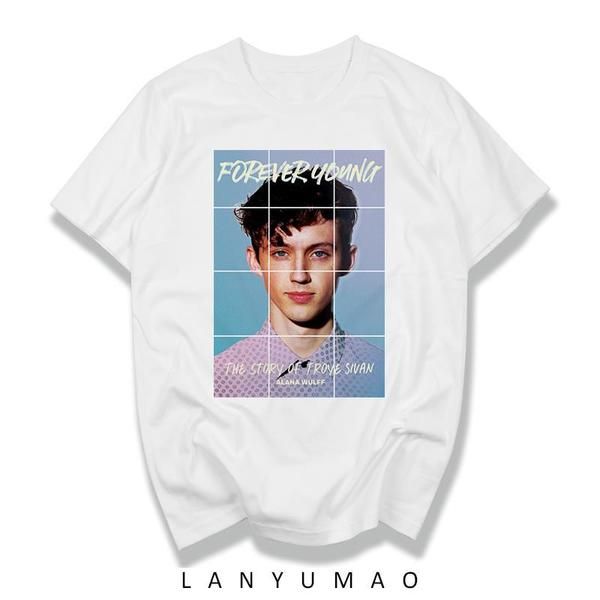 troye sivan t-shirts summer men women designer mens fashion designer t shirts short sleeve 2020, White;black
troye sivan t-shirts summer men women designer mens fashion designer t shirts short sleeve 2020, White;black