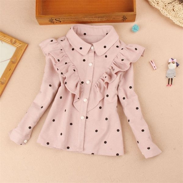 new fall cotton dot blouse girl teen pink long sleeve shirt casual cotton kids girls clothes autumn blouse girl 4 7 11 13 15yrs y200704, White;black
new fall cotton dot blouse girl teen pink long sleeve shirt casual cotton kids girls clothes autumn blouse girl 4 7 11 13 15yrs y200704, White;black