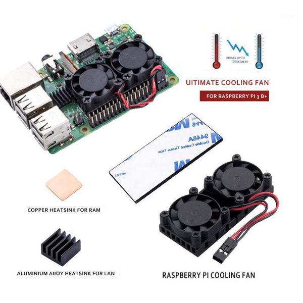 younuon raspberry pi 3 3bplus dual fan double cooling fans for raspberry pi 2 model b b+/raspberry 3 model b b+/nespi retrofl1
younuon raspberry pi 3 3bplus dual fan double cooling fans for raspberry pi 2 model b b+/raspberry 3 model b b+/nespi retrofl1