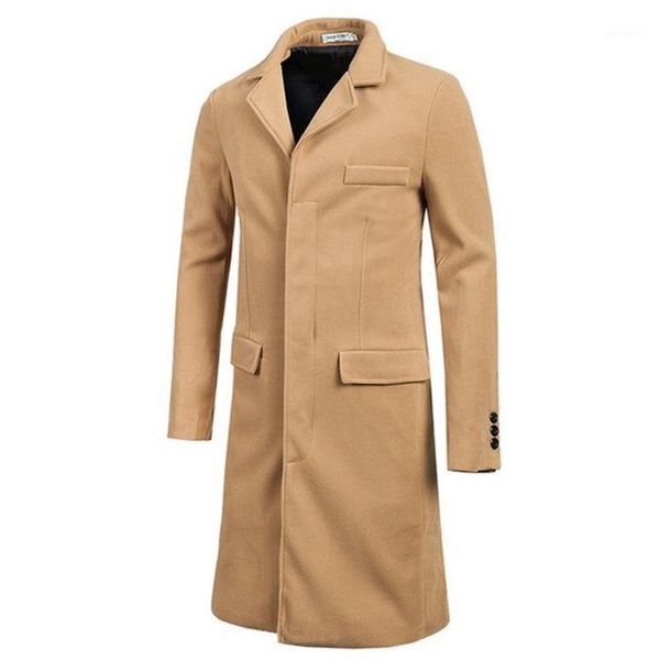men's trench coats solid color mens long coat autumn winter single-breasted men overcoat jacket1, Tan;black
men's trench coats solid color mens long coat autumn winter single-breasted men overcoat jacket1, Tan;black