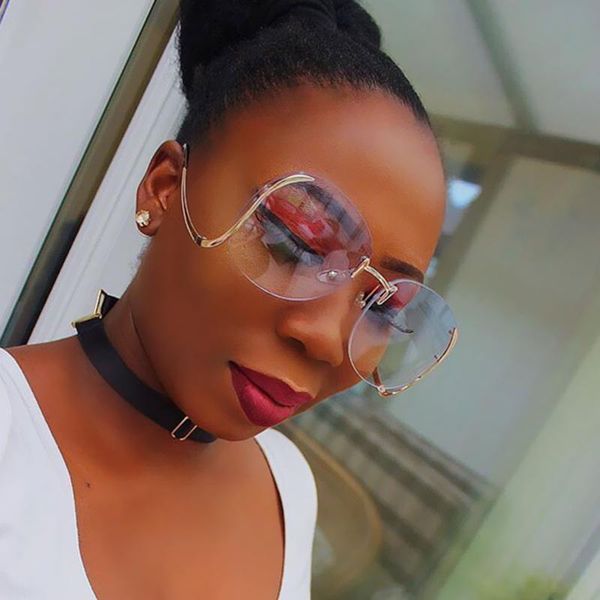sunglasses optics glasses frame oversized brand designer oversize sun rimless myopia sunlgasses female unique transparent eyeglasses women, White;black
sunglasses optics glasses frame oversized brand designer oversize sun rimless myopia sunlgasses female unique transparent eyeglasses women, White;black