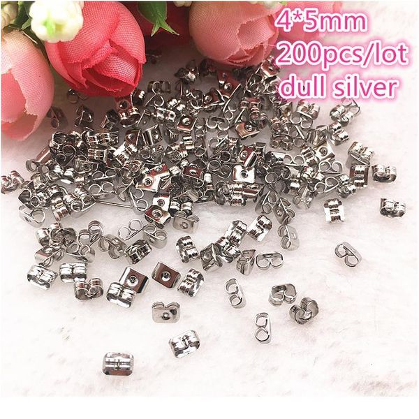 200pcs/lot alloy earring back 4x5mm gold tone metal earback earring ser for findings diy jewelr jllirc
200pcs/lot alloy earring back 4x5mm gold tone metal earback earring ser for findings diy jewelr jllirc