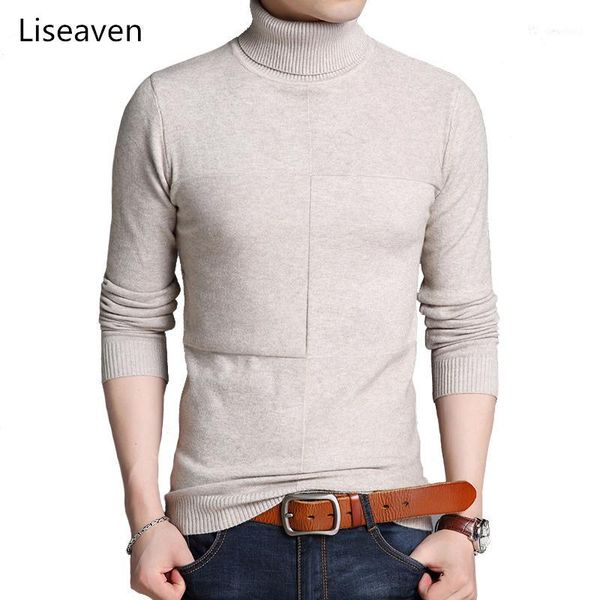 men's sweaters liseaven turtleneck for men winter clothing slim fit pullover knitewear men's clothes1, White;black
men's sweaters liseaven turtleneck for men winter clothing slim fit pullover knitewear men's clothes1, White;black