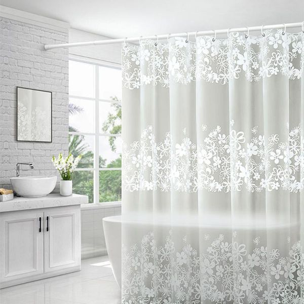 shower curtains 1pc modern bathroom curtain set extra long peva with hooks white 2 sizes
shower curtains 1pc modern bathroom curtain set extra long peva with hooks white 2 sizes