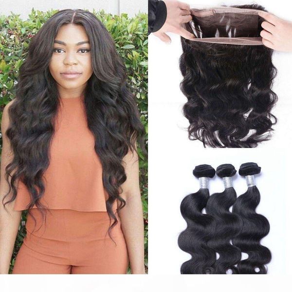body wave pre plucked 360 lace frontal with bundles cambodian human hair 3 bundles with 360 frontal closure, Black;brown
body wave pre plucked 360 lace frontal with bundles cambodian human hair 3 bundles with 360 frontal closure, Black;brown