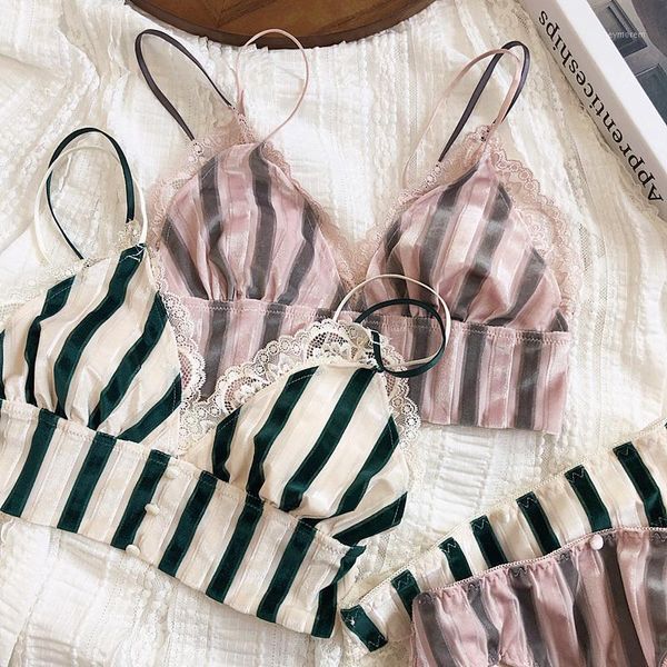 bras sets striped velvet bra set no steel ring triangle cup thin underwear lace bralette women wire lingerie briefs suit1, Red;black
bras sets striped velvet bra set no steel ring triangle cup thin underwear lace bralette women wire lingerie briefs suit1, Red;black