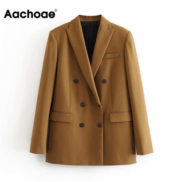 women elegant long sleeve double breasted blazer jacket casual solid female chic lady office suit blazer outwear coat y200107, White;black
women elegant long sleeve double breasted blazer jacket casual solid female chic lady office suit blazer outwear coat y200107, White;black