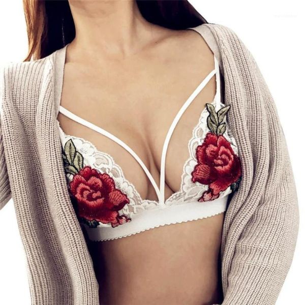 2020 new women bandage appliques lace bralette bustier crop sheer full cup unpadded bra a2#1, Red;black
2020 new women bandage appliques lace bralette bustier crop sheer full cup unpadded bra a2#1, Red;black