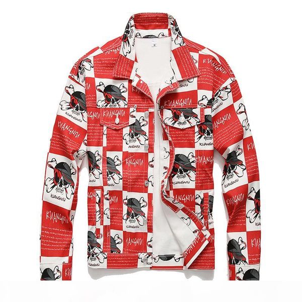 2020 new mens motorcycle letter printing denim jacket fashion famous bomber hip hop slim windbreaker jean jackets clothing, Black;brown
2020 new mens motorcycle letter printing denim jacket fashion famous bomber hip hop slim windbreaker jean jackets clothing, Black;brown