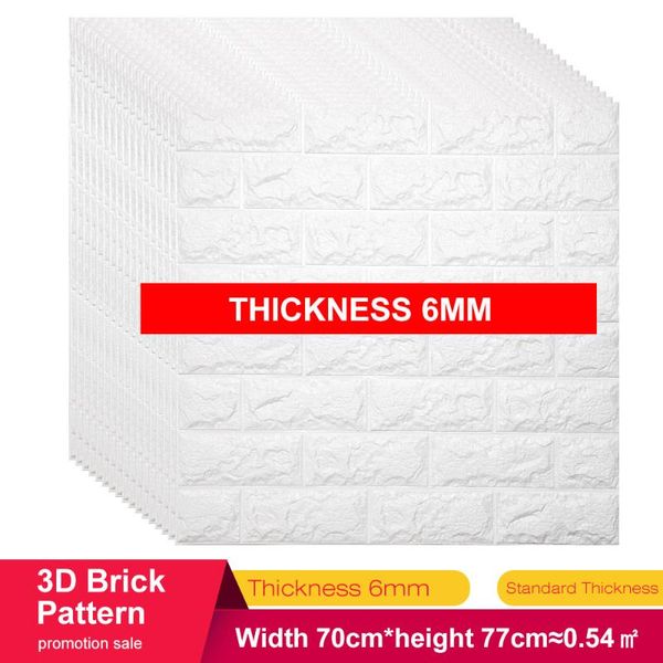 thickness 6mm 3d brick wall stickers foam bedroom decor waterproof self-adhesive wallpaper for living room decoration sticker
thickness 6mm 3d brick wall stickers foam bedroom decor waterproof self-adhesive wallpaper for living room decoration sticker