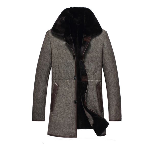 40 masculine less warm winter fur coat complete sheepskin genuine leather jackets plus size 4xl yyyj0055 lqpf, Black
40 masculine less warm winter fur coat complete sheepskin genuine leather jackets plus size 4xl yyyj0055 lqpf, Black