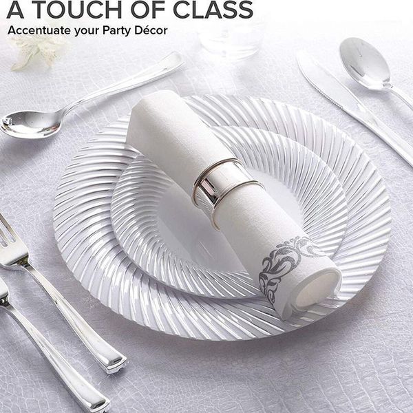 table napkin disposable towel napkins / visitors bathrooms weddings soft and clean paper 100 white silver1
table napkin disposable towel napkins / visitors bathrooms weddings soft and clean paper 100 white silver1