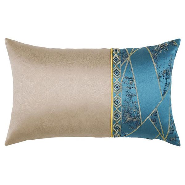 32*52cm luxury patchwork embroidered letters striped modern home decorative throw pillow cases square cushion covers 
32*52cm luxury patchwork embroidered letters striped modern home decorative throw pillow cases square cushion covers