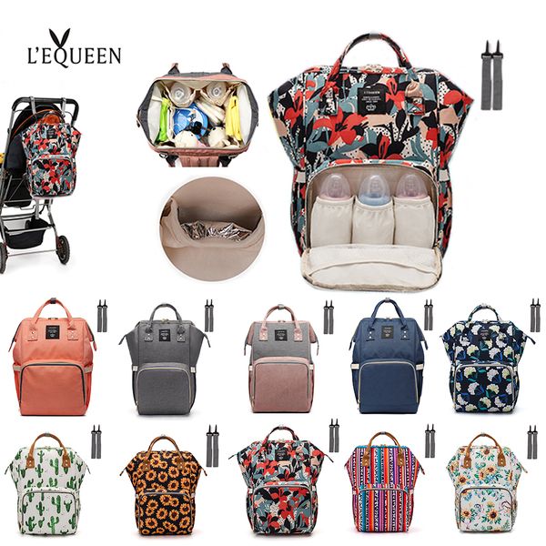 lequeen baby waterproof backpack fashion stroller maternidade nappy bag mochila maternal diaper bags 201125
lequeen baby waterproof backpack fashion stroller maternidade nappy bag mochila maternal diaper bags 201125