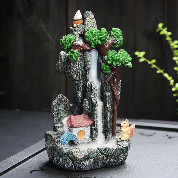 fragrance lamps resin smoke waterfall backflow incense burner lofty mountains and flowing water holder cascada de incienso home decor
fragrance lamps resin smoke waterfall backflow incense burner lofty mountains and flowing water holder cascada de incienso home decor