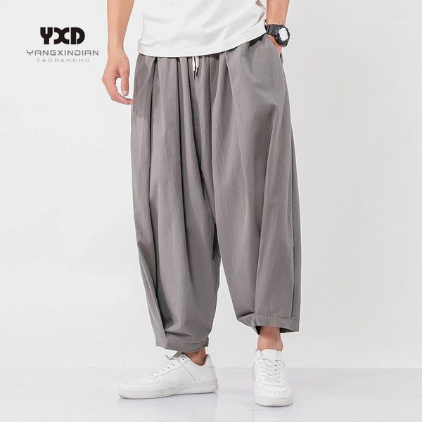 men clothing mens wide wide trousers chinese style casual harem pants spring autumn solid color oversize man pants plus size 5xl1, Black
men clothing mens wide wide trousers chinese style casual harem pants spring autumn solid color oversize man pants plus size 5xl1, Black