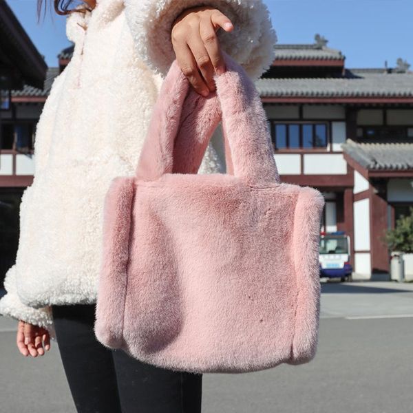 luxury faux fur candy color ladies handbags fashion design female shoulder bags soft plush women furry baguette small tote purse
luxury faux fur candy color ladies handbags fashion design female shoulder bags soft plush women furry baguette small tote purse