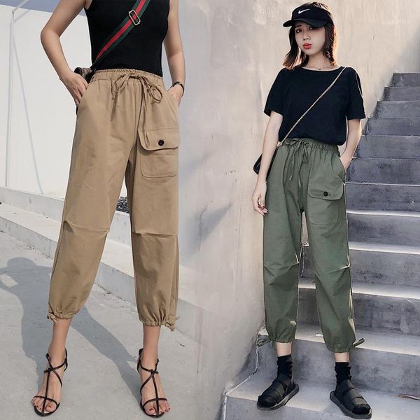 women's pants & capris cargo women 2021 autumn wide leg casual lantern hip hop pant pantalon femme s~xxl high waist ankle-length ladies, Black;white
women's pants & capris cargo women 2021 autumn wide leg casual lantern hip hop pant pantalon femme s~xxl high waist ankle-length ladies, Black;white