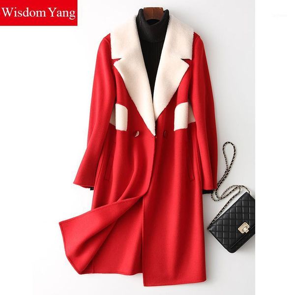 elegant red grey womens wool coats trench woman winter warm female patchwork slim loose woolen overcoat casual coat outerwear1, Black
elegant red grey womens wool coats trench woman winter warm female patchwork slim loose woolen overcoat casual coat outerwear1, Black