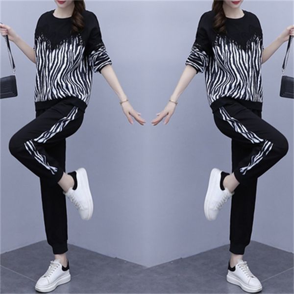 casual two sets of women's striped pants plus size piece femme arise workout clothes co1r, White
casual two sets of women's striped pants plus size piece femme arise workout clothes co1r, White