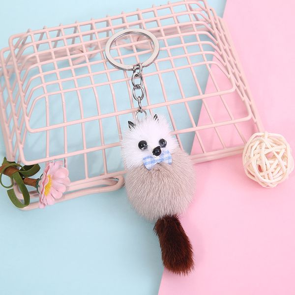 fox 10 colors keychain charms fluffy pendant bow cute keyrings pom car key holder women bags backpack accessories keyfob, Silver
fox 10 colors keychain charms fluffy pendant bow cute keyrings pom car key holder women bags backpack accessories keyfob, Silver