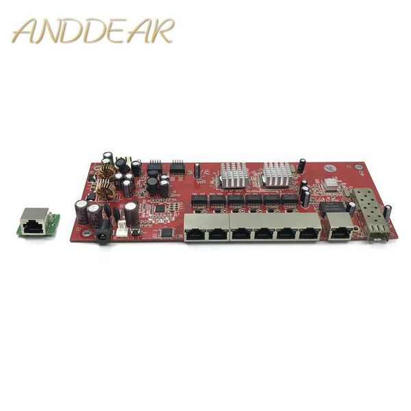network switches industrial switch module 9 port gigabit sfp support af/at wifi bridge outdoor cpe 1000mbps
network switches industrial switch module 9 port gigabit sfp support af/at wifi bridge outdoor cpe 1000mbps