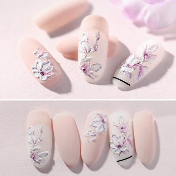 3d acrylic engraved flower nail sticker embossed flower nail decals empaistic nail slide decals, Black
3d acrylic engraved flower nail sticker embossed flower nail decals empaistic nail slide decals, Black